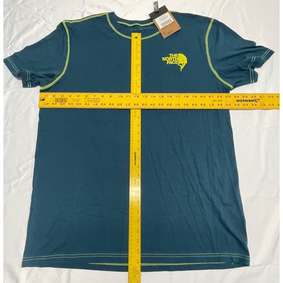 THE NORTH FACE Men's Short Sleeve Dome Climb Tee, Monterey Blue, X-Large - Picture 8 of 10